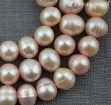 7-8mm Pale Pink Freshwater Pearl Loose Beads Full Strand