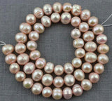 7-8mm Pale Pink Freshwater Pearl Loose Beads Full Strand