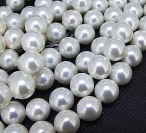 10mm Southshell Pearl Gemstone Beads