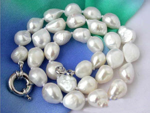 Pink Lavender Freshwater Pearl Necklace Fine Jewelry Women Gift