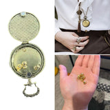 Mini Polyhedral Dice Pocket Watch Pendant Keychain