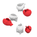 Silicone Candle Resin Molds Woman Baby-Wing Moulds for Valentine Gift