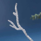 Thai Silver Craft Branch Hairpin Chinese Retro Hanfu Hair Accessory
