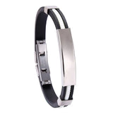 Unique Titanium Steel Bangle Bracelet for Daily Wear