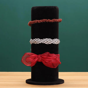 Velvet Headband Display Rack Jewelry Organizer for Hairclip Hairpin Bracelets