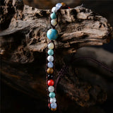 Chakra Bracelet Natural Stone Beads Yoga Bracelet Christmas