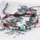 Chakra Bracelet Natural Stone Beads Yoga Bracelet Christmas