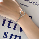 Gemstone Circle Bracelet for Men and Women, Unique Design