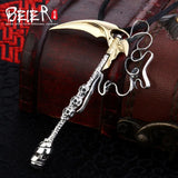 Skull Pendant Necklace Beier Sickle Jewelry A1274