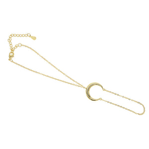Unique Rose Moon Bracelet Charming Chain Bracelet Sister Gift Jewelry