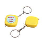 Unique End Photo Keychain Mini Tape Measure Keychain