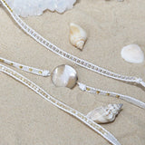 Natural Shell Charm 5 Strands Wrap Bracelets Boho Bracelet Women