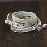 Natural Shell Charm 5 Strands Wrap Bracelets Boho Bracelet Women