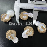 Fresh Water Pearl Jewelry Beads Party Clothes Pairing