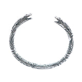 Snake Vintage Punk Bangle Unisex 316L Stainless Steel Adjustable