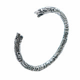 Snake Vintage Punk Bangle Unisex 316L Stainless Steel Adjustable