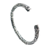 Snake Vintage Punk Bangle Unisex 316L Stainless Steel Adjustable