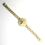 316L Stainless Steel Big Skull Motorcycle Bracelet