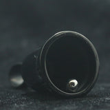 Unisex Stainless Steel Flaming Bell Biker Pendant