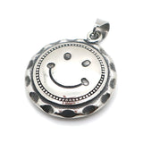 316L Stainless Steel Smiling Face Pendant Chain