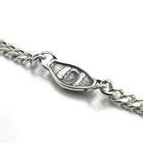 316L Stainless Steel Cross Skull Biker Bracelet
