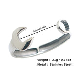 Stainless Steel Mini Spanner Polishing Bangle