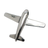 316L Stainless Steel Plane Pendant Chain Unisex Necklace