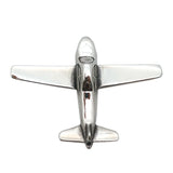 316L Stainless Steel Plane Pendant Chain Unisex Necklace