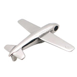 316L Stainless Steel Plane Pendant Chain Unisex Necklace