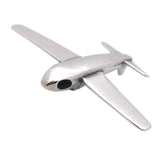 316L Stainless Steel Plane Pendant Chain Unisex Necklace