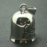 Unisex 316L Stainless Steel Jingle Bell Pendant