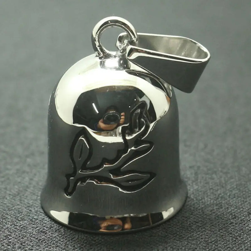 Unisex 316L Stainless Steel Jingle Bell Pendant