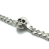 Skull Biker Bracelet for Men Women 316L Stainless Steel Polishing Classic Rider
