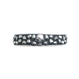 316L Stainless Steel Gothic Skull Bangle