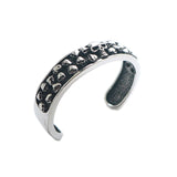 316L Stainless Steel Gothic Skull Bangle