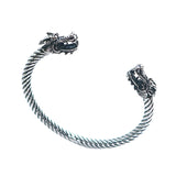 Unisex Stainless Steel Dragon Bangle