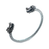 Unisex Stainless Steel Dragon Bangle