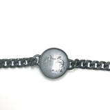 316L Stainless Steel Skull Motorcycle Bracelet