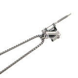 316L Stainless Steel Tattoo Gun Pendant Chain
