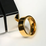 8mm Tungsten Carbide Ring Male Couple Wedding Band Alliance Engrave Your Name