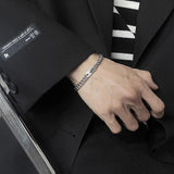 Classic Stainless Steel Cuban Link Bracelet for Men Women