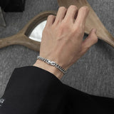 Classic Stainless Steel Cuban Link Bracelet for Men Women