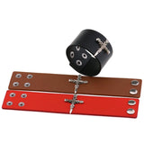 Punk Rock Gothic Skeleton Skull Leather Bracelet