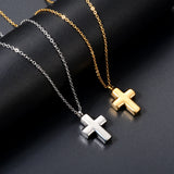 Unisex Cross Locket Ashes Urn Necklace Keepsake Screw Religious Cross Pendant