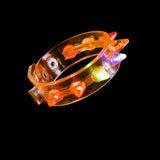 Unisex Glowing Bangle Flashing Wrist Band Gift For Birthday