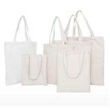 Unisex Canvas Tote Bag Travel Pouch Reusable Cotton Jewelry Carry