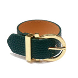 Punk Style 316L Steel Belt Clasp PU Leather Bracelet&Bangle