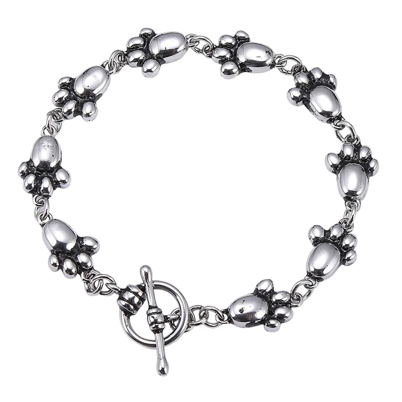 Unisex Stainless Steel Link Chain Silver Bracelet Men Women