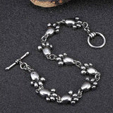 Unisex Stainless Steel Link Chain Silver Bracelet Men Women