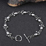 Unisex Stainless Steel Link Chain Silver Bracelet Men Women